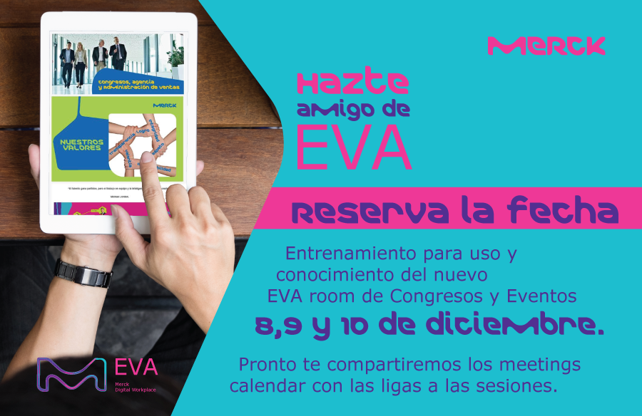 Hazte amigo de EVA - Merck Eventos by Mainscope